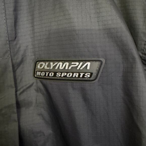 Olympia Motorsports Jacket Womens XL Gray Full ZIp Outdoors Pockets Riding Wind - Picture 5 of 11